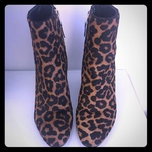 Sam Edelman Leopard Taye Bootie size 7